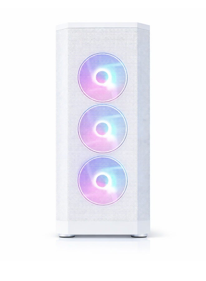 Game Sekret Blitz Gaming PC - Intel Core i5-12400F | GeForce RTX 3050 6GB GPU | 16GB DDR4 RAM-500GB NVMe SSD | Air Cooler-H610 MB-500W 80+ PSU | WiFi-Bluetooth-Windows 11 Pro | Game Sekret Desktop Computer | 1 Year Warranty - Image 3